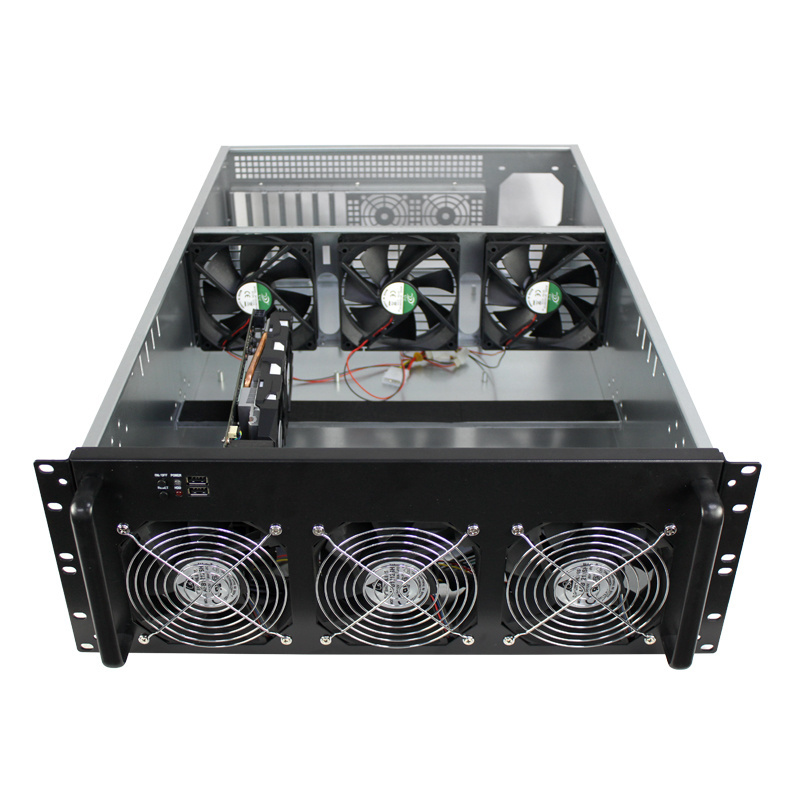 New Products 4U 8 GPU Server Case  Rack Case