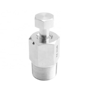 Wholesale New 1/2 NPT External Thread Drain Valve One Way Thread High Pressure 10000psi Air Bleed Valve