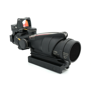 SPECPREICSION New 2023 COG 4X32 TA31 Real Fiber Red Dot Scope w/Mini Red Dot Sigth Combo