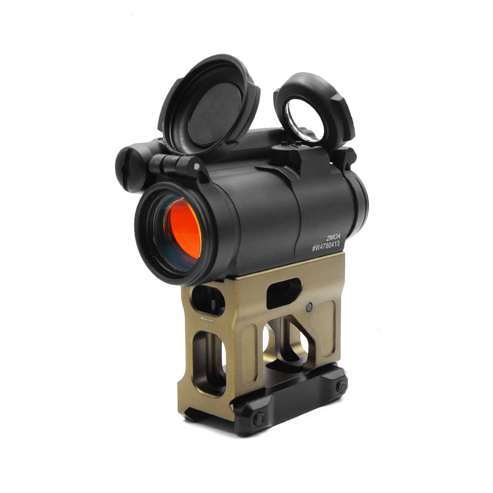 Tactical M5 Red Dot Sight Scope w/FDE FAST Mount 2.26