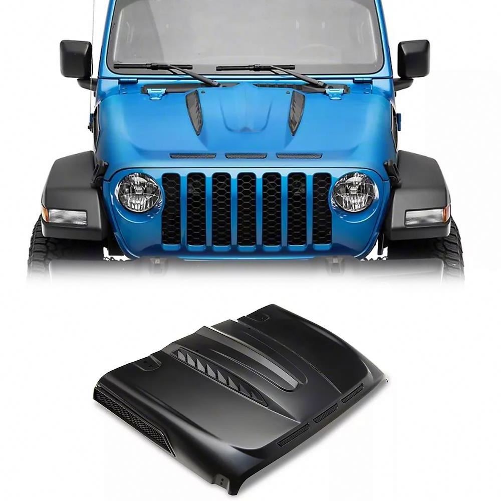 Spedking 2018-2020 Hood Bonnet for jeep wrangler JL Gladiator JT