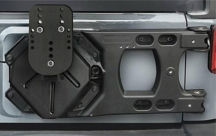 For Jeep Wrangler JK 2007 2008-2017 Rear Door Hinged Band Spare Tire Bracket.