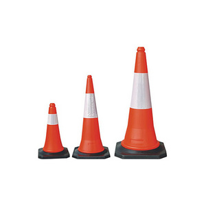 Customized Logo High Reflective Orange Traffic Cones for Road