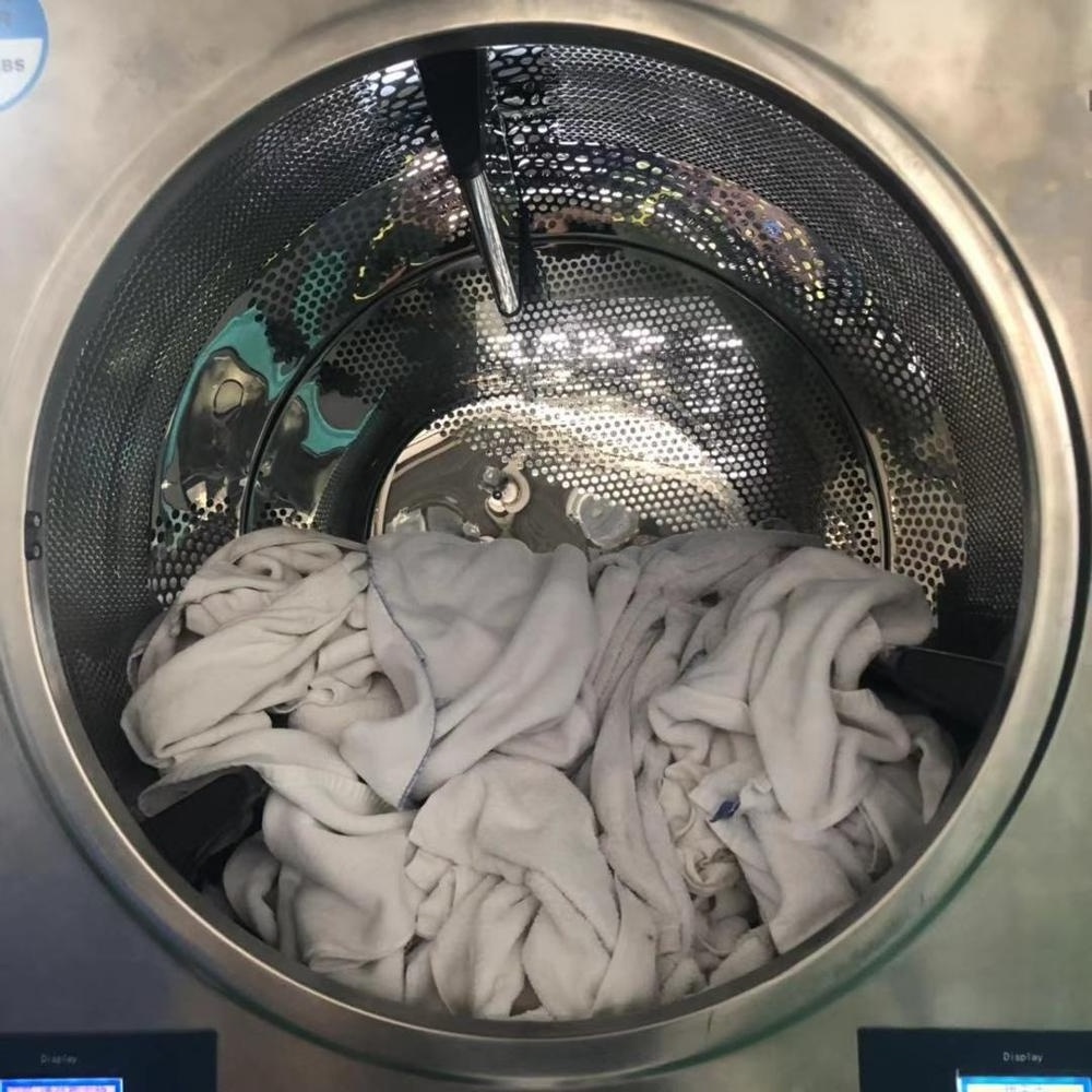 coin laundry machine commercial single tumble dryer for laundromat, hotel and factory