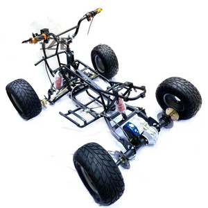 500W/750W Motor Electric Go Kart Karting ATV UTV Quad Dune Buggy atvutv Body Frame Parts With 8 Inch Wheels