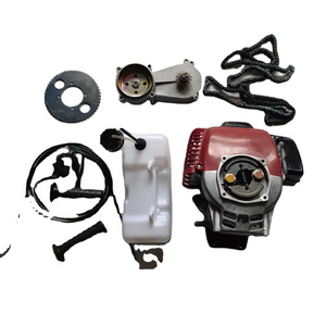 4 Stroke 49CC Petrol Gasoline Motorized Dirt Bike Bicycle Bike Motor Engine Kits With Fuel Tank