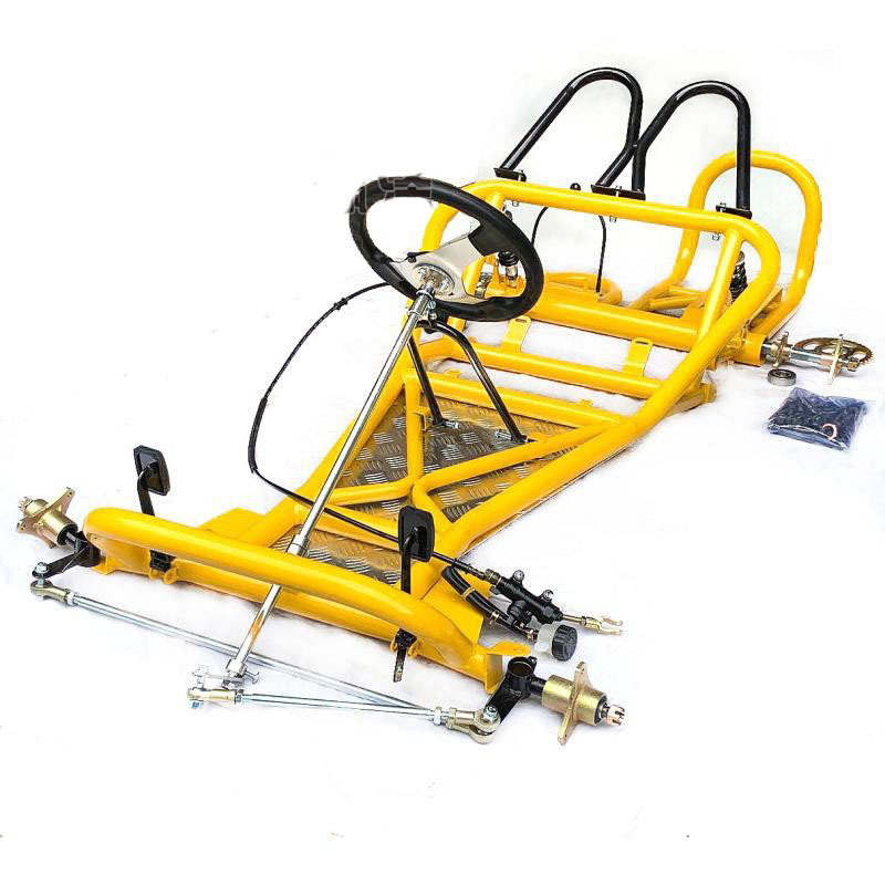 168CC Go Kart Karting Four Wheel ATV UTV Drift Front Rear Suspension Axle Frame Body Parts