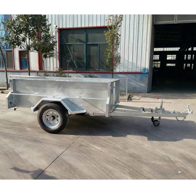 strong small car rear luggage 7x4 8x4 8x5 9x5 9x5 truck tool cargo horse box food utility semi trailer enclosed for car sale