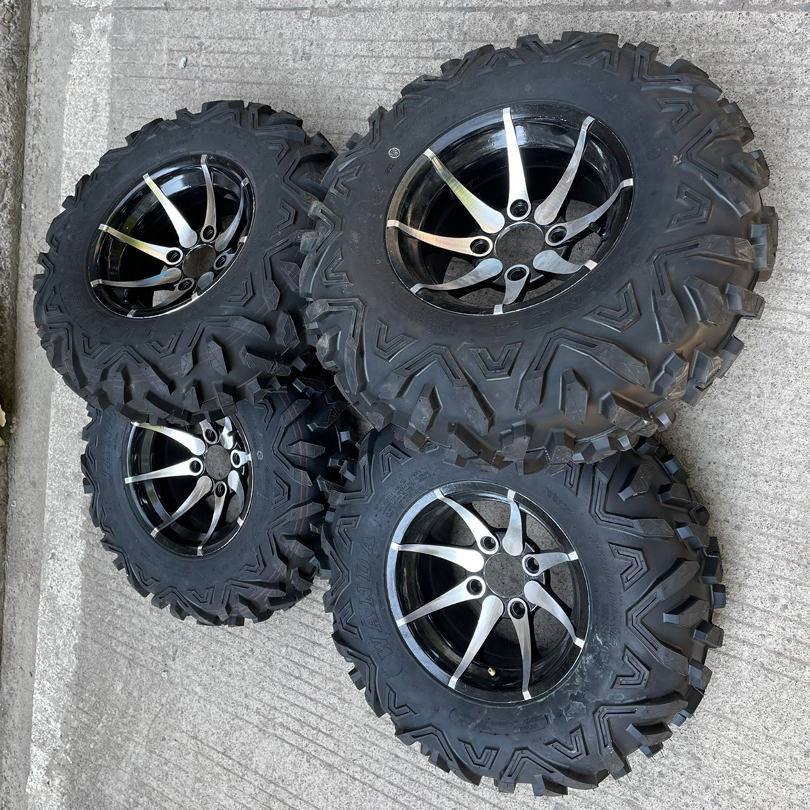 GO KART KARTING UTV Buggy Quad Dirt Bike ATV 25X8-12 25X10-12 Inch Wheel Tubeless Tyres Tires