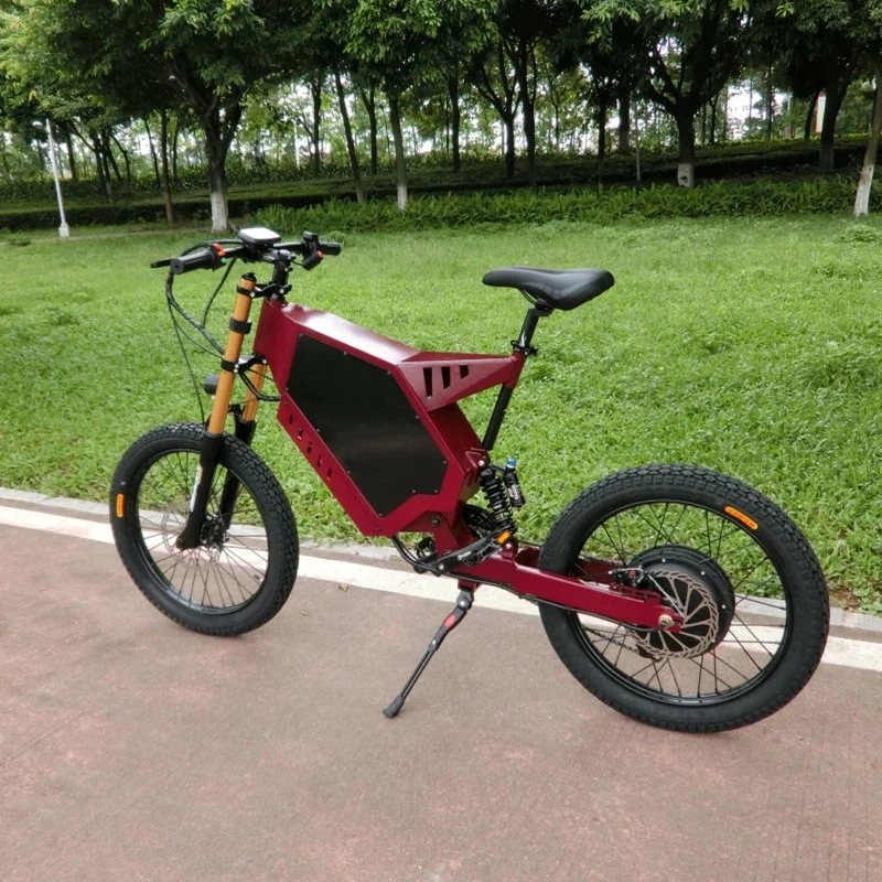 2024 48V Electric Dirt Bike Mountain Bike Off Road Electric Fat Tire Bike Stealth Bomber Suron Ebike