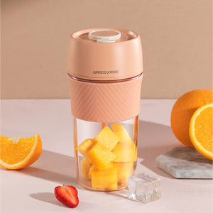 Personal Size Blender for Smoothies Shakes 280ml Juicer Cup with 1200mAh USB Rechargeable 2 Blades for Home Gym Travel