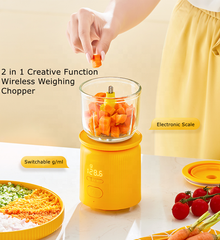 Kitchen Appliance Tools 600ml Portable Chopper Machine Baby Food Processor