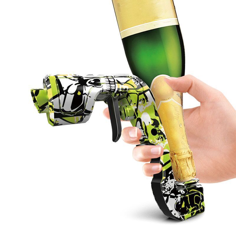 Champagne Gun Beer Gun New Arrival Red Wine Cork Feeder Bar Party Atmosphere Props Spray Gun Sprayer for Holiday Kitchen Tools