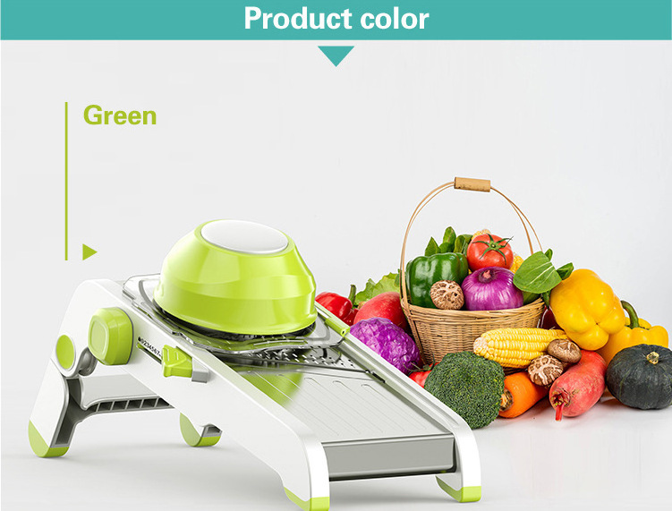 Hot Selling Vegetable Chopper Mandolin Slicer Kitchen Accessories Onion Gadget Food Cutter Slicer Handheld