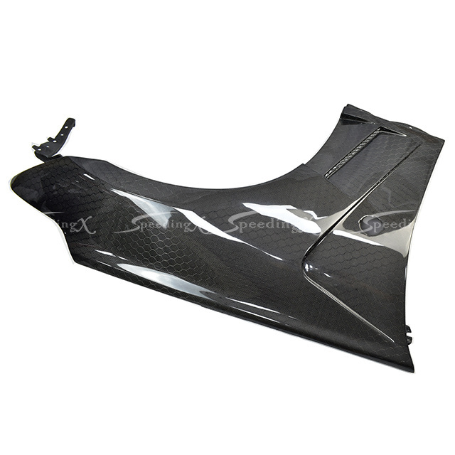 CUSTOMIZE SPX STYLE HONEYCOMB CARBON FIBER FRONT FENDER FOR  2009 NISSAN 370Z Z34 BODYKIT