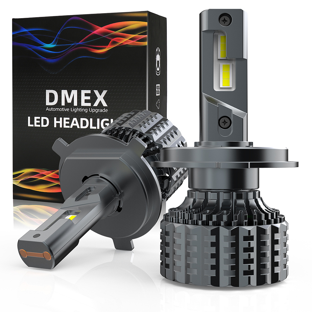 DMEX Factory 120W 20000Lm LED Headlight Bulbs H4 H13 H7 H11 9005 HB3 9006 HB4 Car Auto LED Headlamp Hi Low Beam