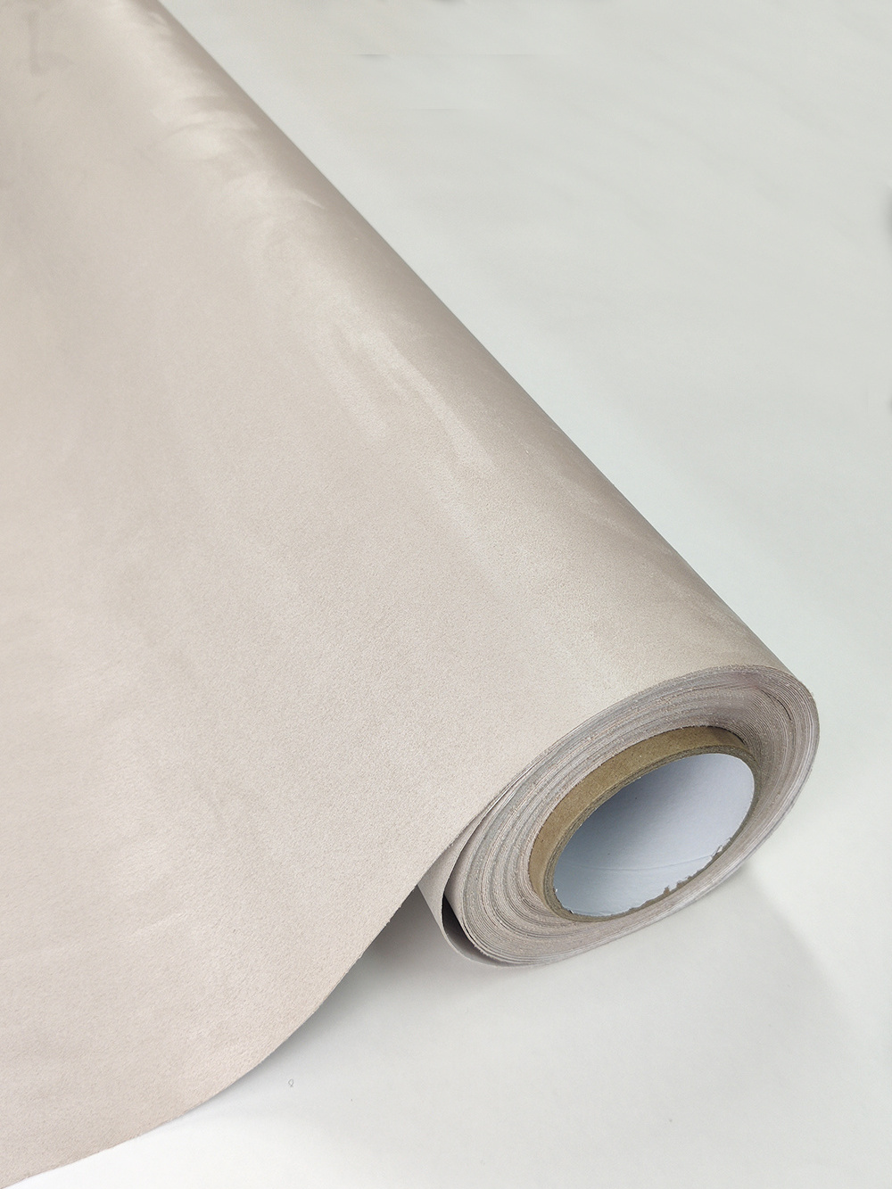 New Premium  1.52*15M  car interior microfiber suede film for car wrap Beige self-adhesive suede fabric  vinyl wrap