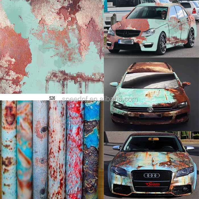 New arrival glossy / Matte car body sticker Anti-theft rust vinyl wrap