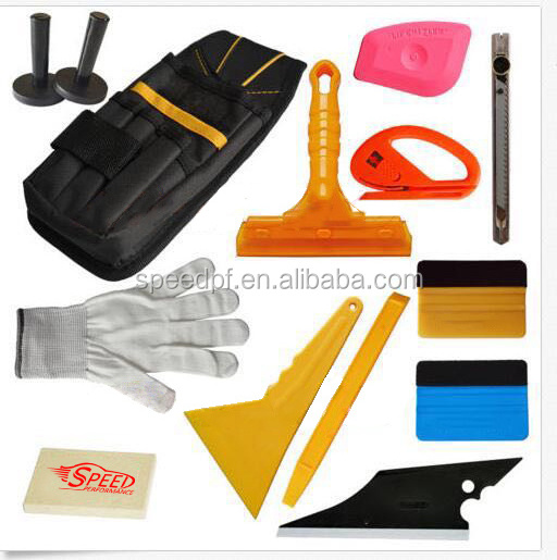 High quality car window tint cleaning tools rubber squeegee