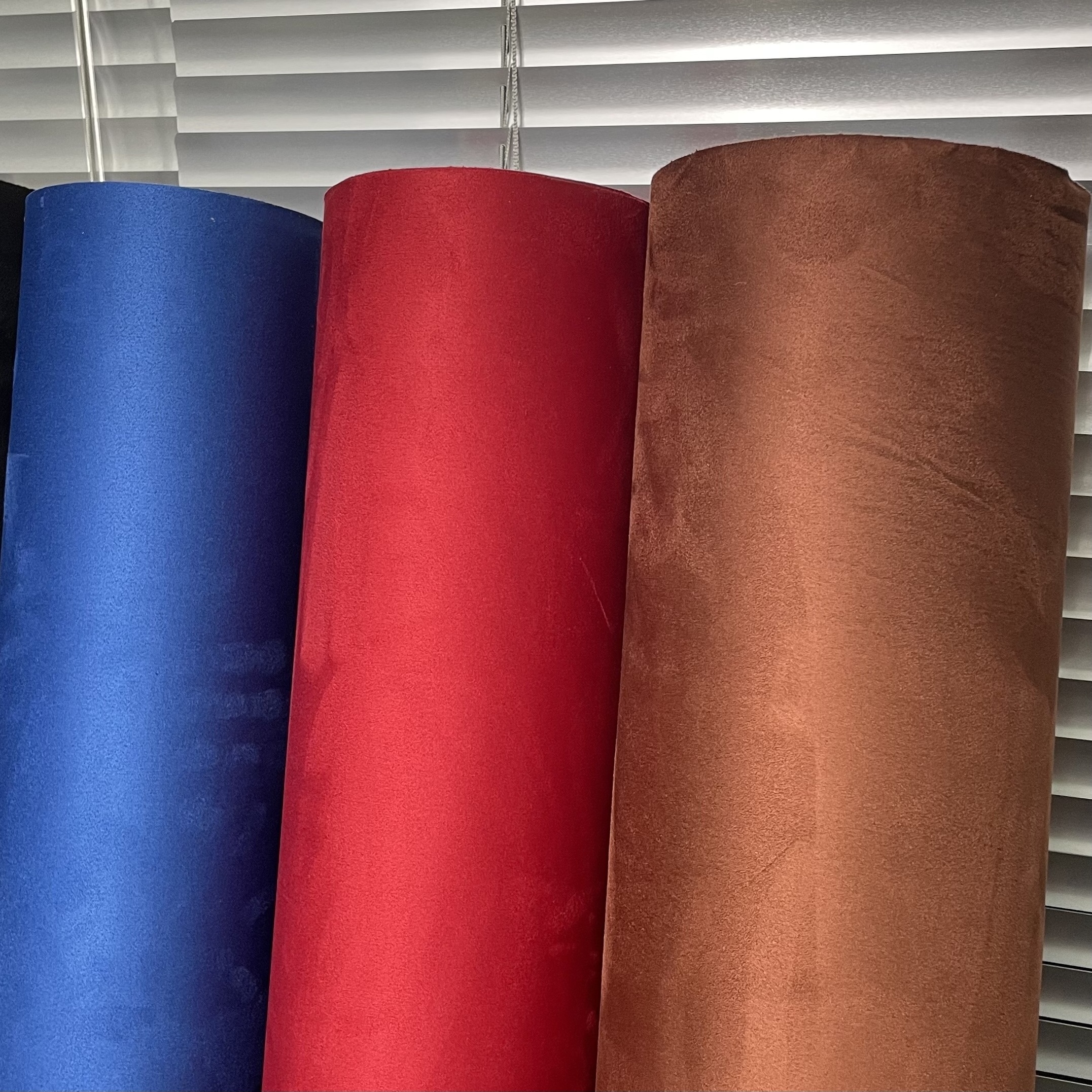 1.52*15M  High Soft Micro of alcantara wrap for car interior self adhesive  suede fabric film