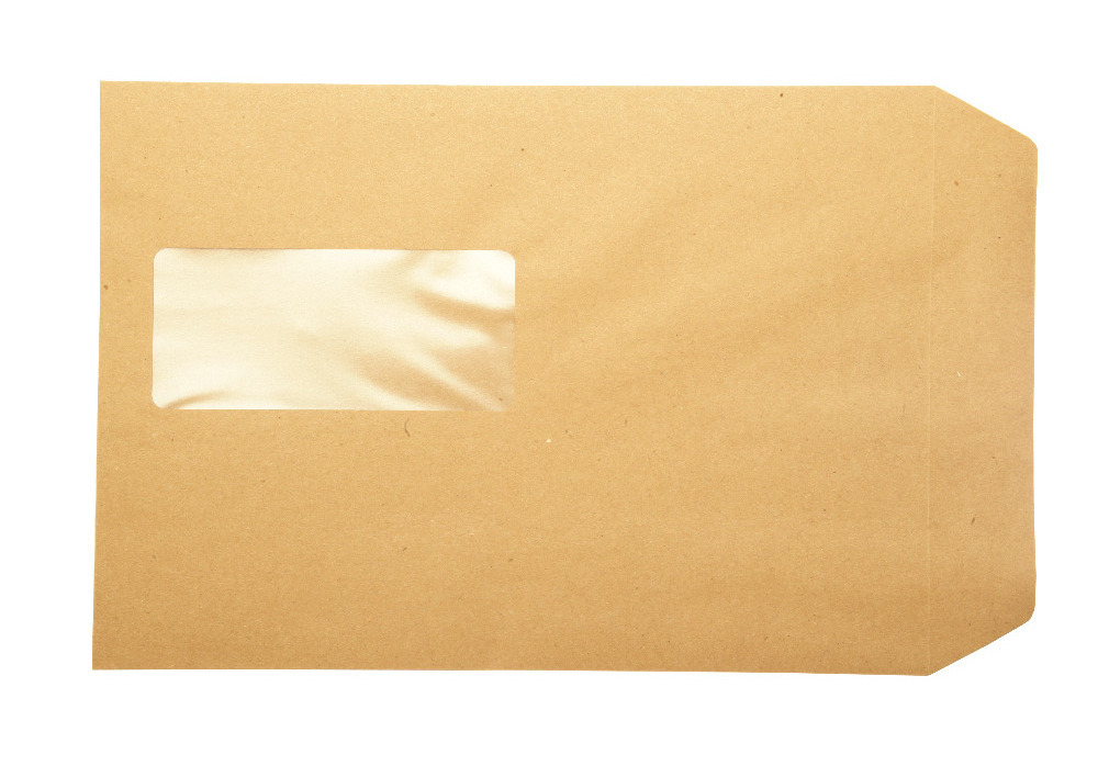 Paper window envelope design a4 envelope with window custom gift envelopes