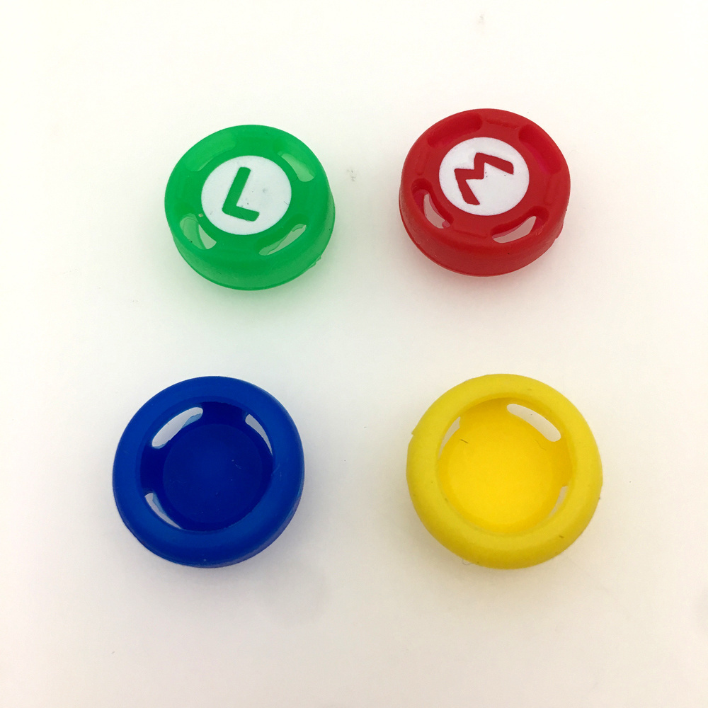 Wholesale Silicone Analog Thumbsticks Joystick Grip Caps Super Mario Luigi for Nintendo Switch NS Joy-Con Controller