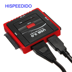 High Speed USB 3.0 To SATA IDE 2.5 Inch 3.5 Inch Cable Hard Disk Driver Converter Adapter All in 1 One Docking Station