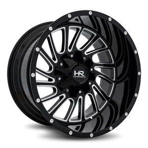 18*8J  car wheels 4x4 off road 6*139.7 alloy rims ET-44 mm black machine color