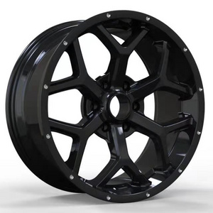 factory direct popular 18*8J 5x114.3 aluminum rims white color off road wheels