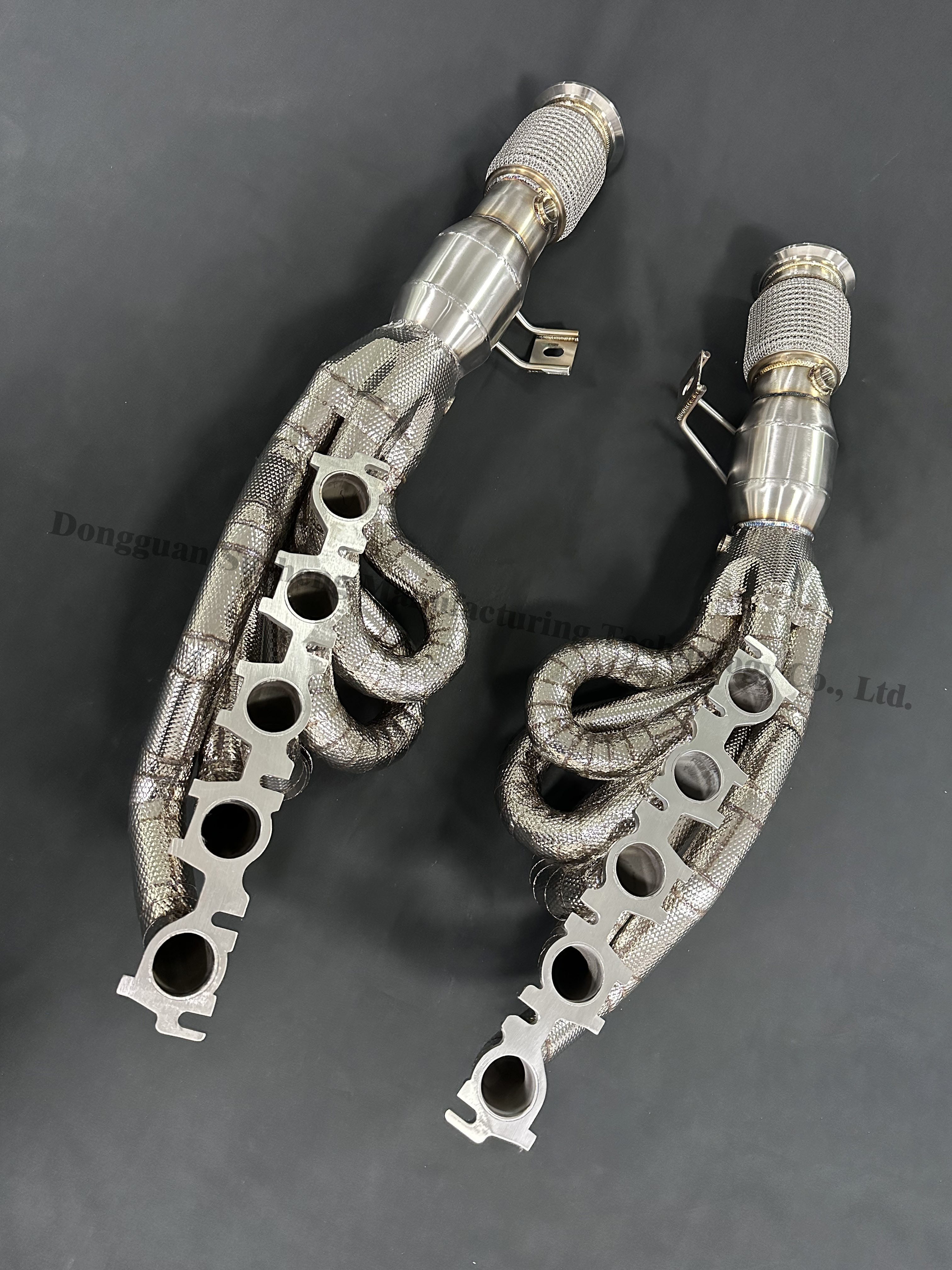 exhaust system manifold downpipe for LP550-2 LP560-4 LP570-4 5.2L V10 7007-2013 flexible exhaust pipes