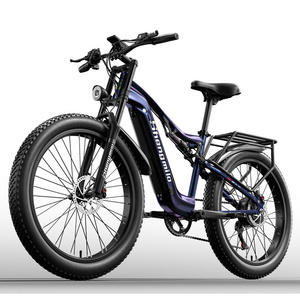 Drop Shipping EU Warehouse Shengmilo 48V 1000W Ebike 26x4 Fat Tyre 17Ah Powerful Electric Moped Bicycle Hybrid Electric Bike