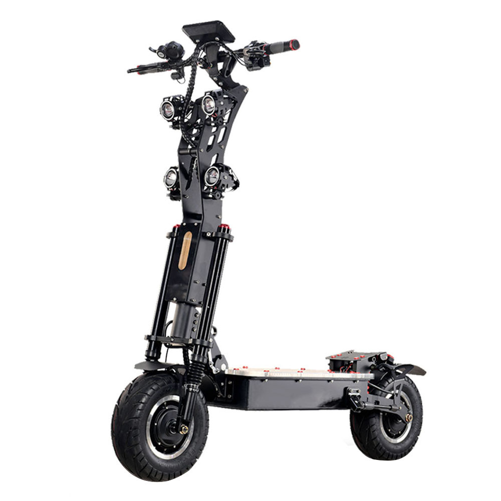 2022 New Design HEZZO High Quality EU Warehouse Off Road 13 Inch Fat Tire 8000W Electric Scooter With High Quality