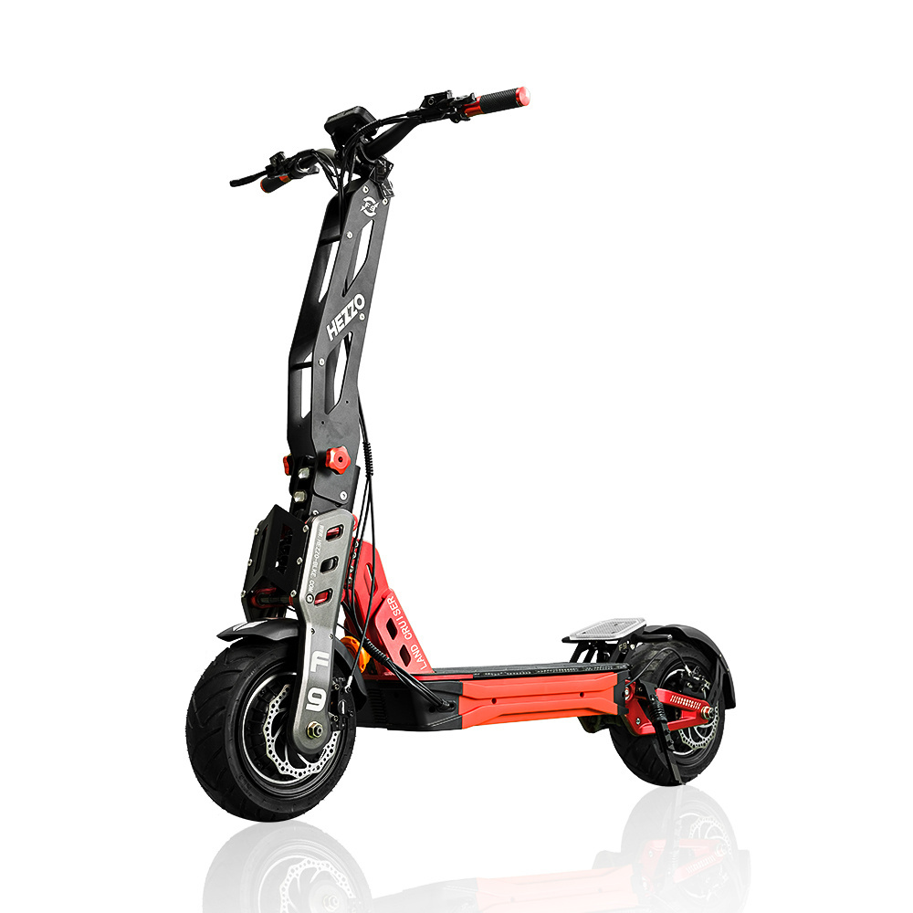 2023 HEZZO newly arrival F9 12inch Eu Us Warehouse Racing Escooter 8000w Dual Motors 40ah NFC Display Folding Electric Scooter