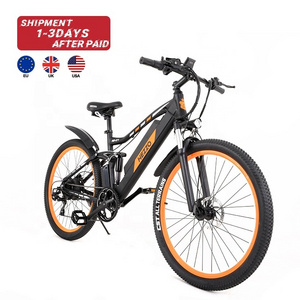 2023 HEZZO 27.5x2.35 7 Speed electric Bicycle 48V 500W hub Motor 15AH LG Battery Powerful emtb mountain Electric bike ebike