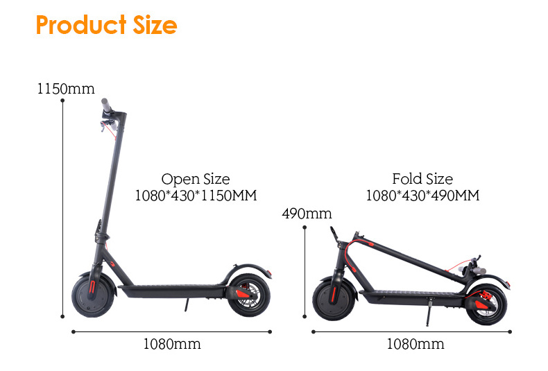 HEZZO 8.5inch 350w 10.4ah Cheap Wholesale escooter High Speed foldable Kick scooter xiaomi m365 pro2 scooter Electric for Adult