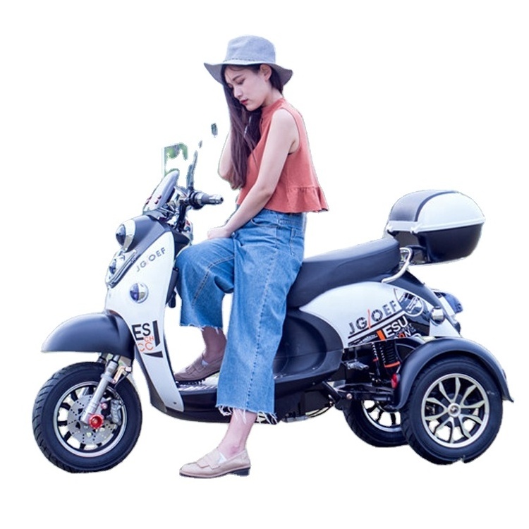 2022 Best Selling eec electric motorcycle Three Wheel trike 60v 72v 1500W 2000w 20ah 3wheel long range electric scooter for lady