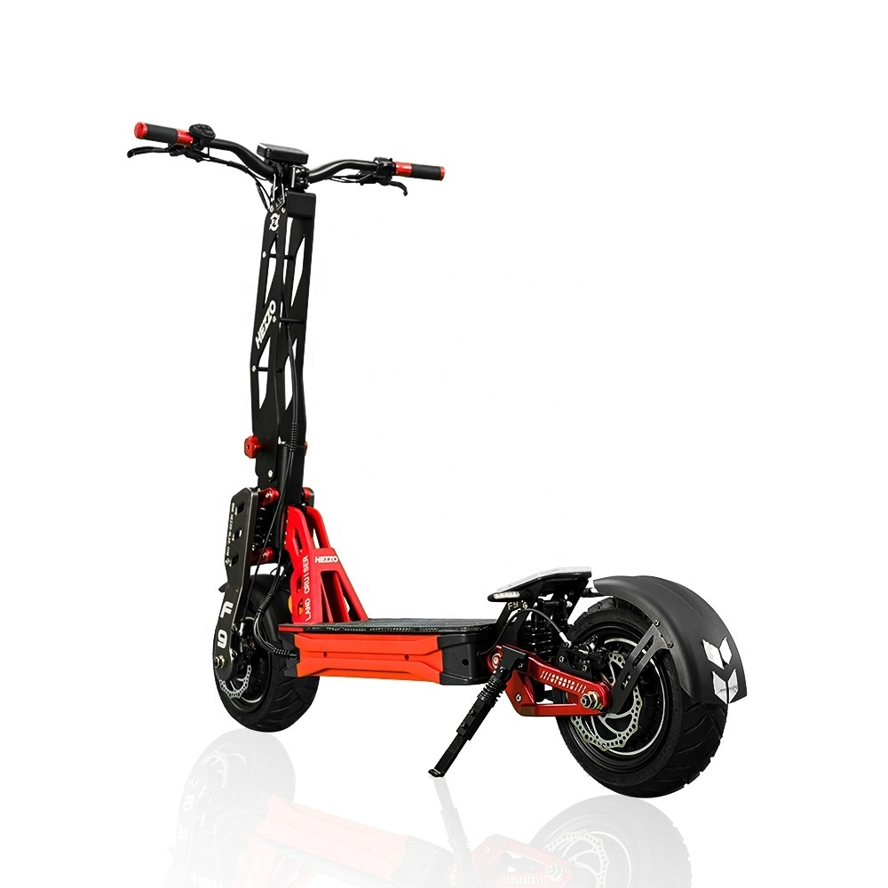 HEZZO EU US Racing Escooter 60V 8000W Dual Motors 100Km/h 40Ah 100Km Folding 12Inch Off Road NFC Electric Scooter Free Shipping