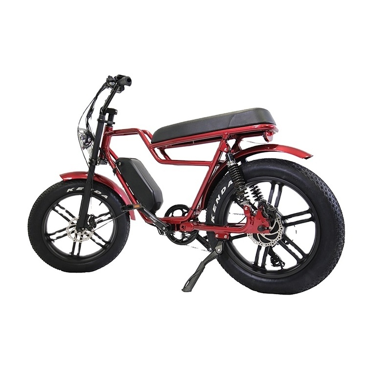 Comfortable Seat 20inch Super Electric Bike/ Pedal Assisted Cruiser Vintage Chopper Electric Bicycle