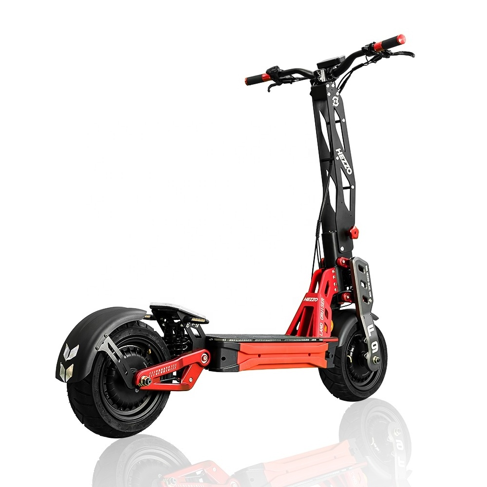 HEZZO EU US Racing Escooter 60V 8000W Dual Motors 100Km/h 40Ah 100Km Folding 12Inch Off Road NFC Electric Scooter Free Shipping