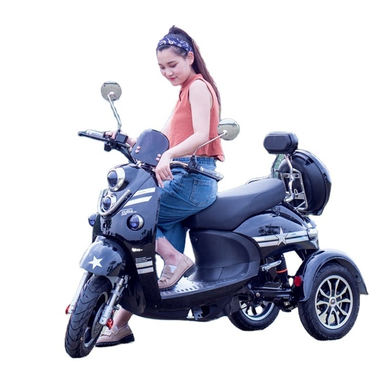 2022 Best Selling eec electric motorcycle Three Wheel trike 60v 72v 1500W 2000w 20ah 3wheel long range electric scooter for lady