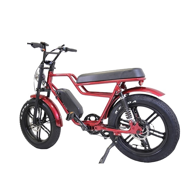 Comfortable Seat 20inch Super Electric Bike/ Pedal Assisted Cruiser Vintage Chopper Electric Bicycle