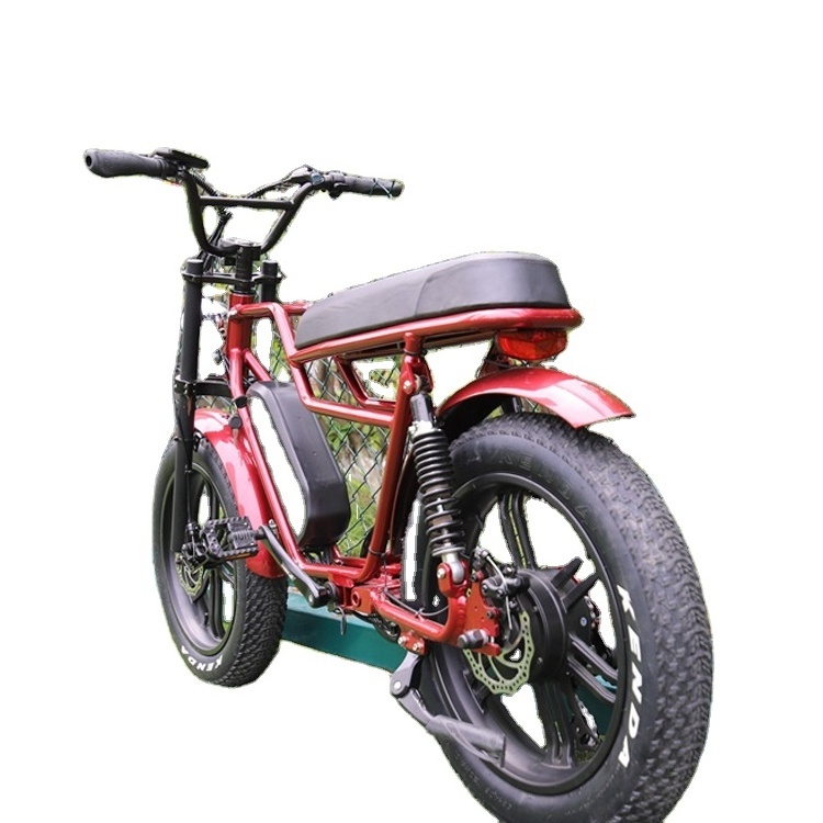 Comfortable Seat 20inch Super Electric Bike/ Pedal Assisted Cruiser Vintage Chopper Electric Bicycle