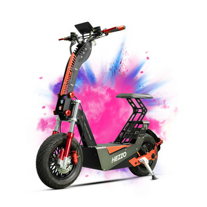 HEZZO Electric Scooter 72v 8000W 50Ah Long Range F8 NFC Display Escooter Powerful Off-road Electric Scooter US EU Free Shipping