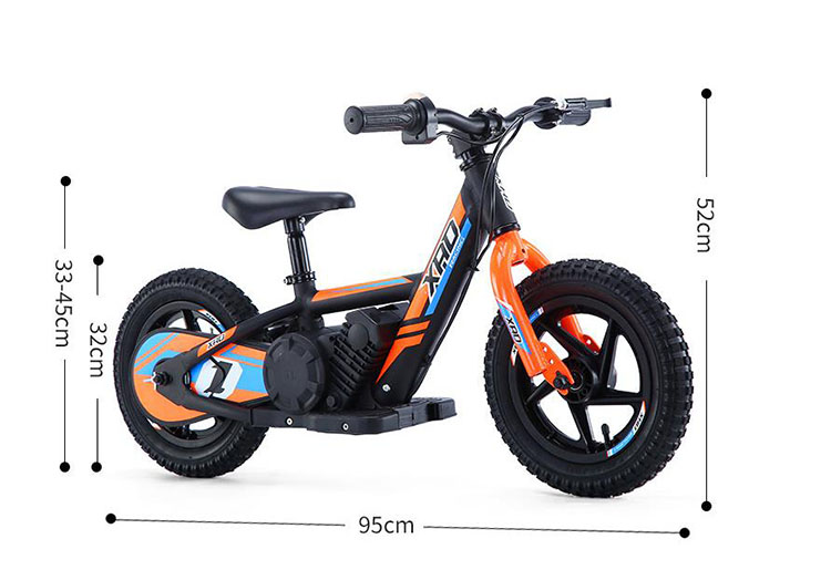 2023 24V 80W Electric Scooter Balance Bike for Kids Riding Toy for Children toy Training Bicycle Balance Car