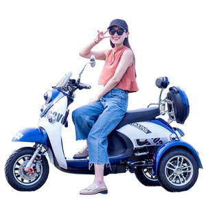 2022 Best Selling eec electric motorcycle Three Wheel trike 60v 72v 1500W 2000w 20ah 3wheel long range electric scooter for lady