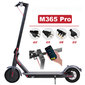 HEZZO 8.5inch 350w 10.4ah Cheap Wholesale escooter High Speed foldable Kick scooter xiaomi m365 pro2 scooter Electric for Adult