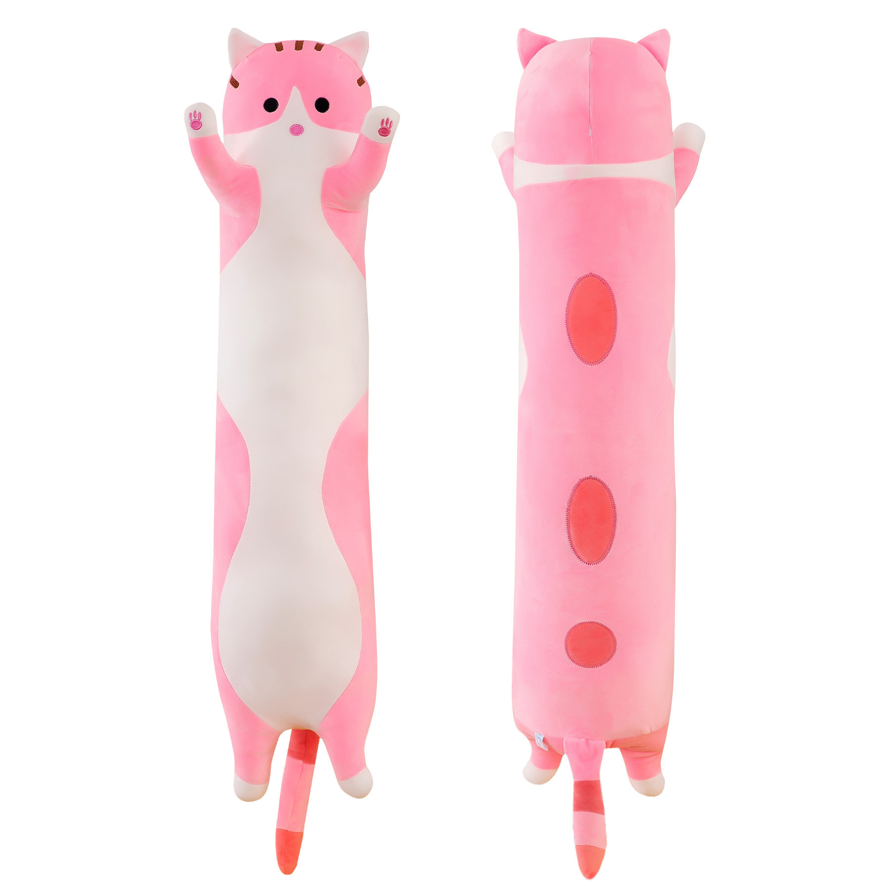 Long Cat Pillow Stuffed Animal Toys High Quality Custom Cat Pillow Cushion Plush Toys