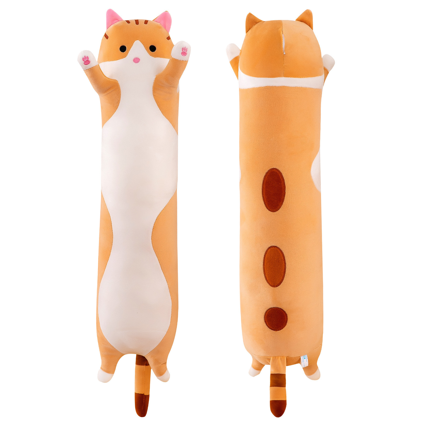 Long Cat Pillow Stuffed Animal Toys High Quality Custom Cat Pillow Cushion Plush Toys