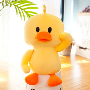 Customized Yellow Duck Stuffed Animal Toys Cute Giant Duck Plush Toys