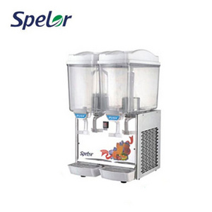 China Product Commercial Cold And Hot Juice Juicer 2 Tank Beverage Dispenser Drink Cooler